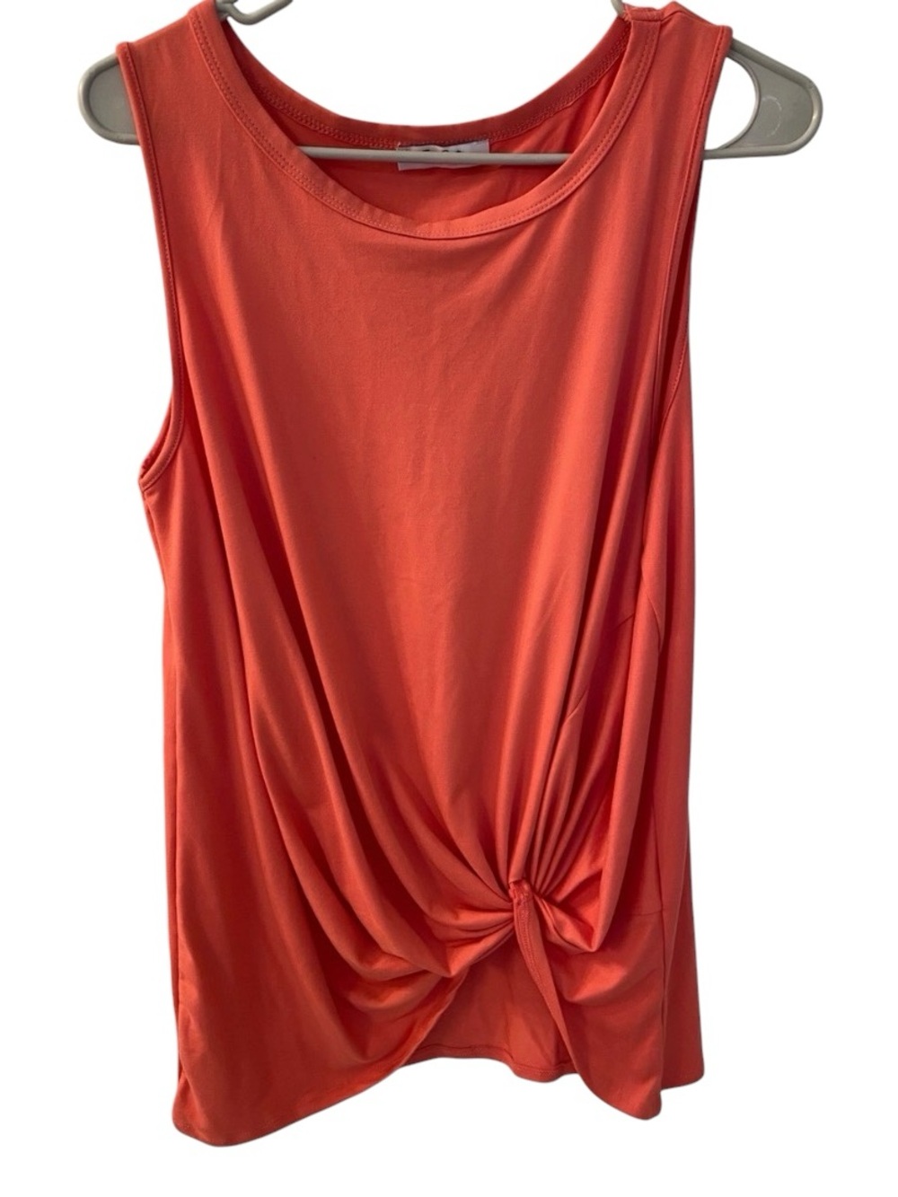 Jenny Boston Twist-Front Tunic Sleeveless Top NWOT